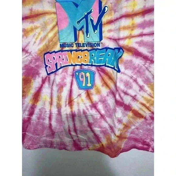 MTV T-Shirt 90s Vintage inspired Spring Break Daytona Beach 91” - Picture 3 of 6